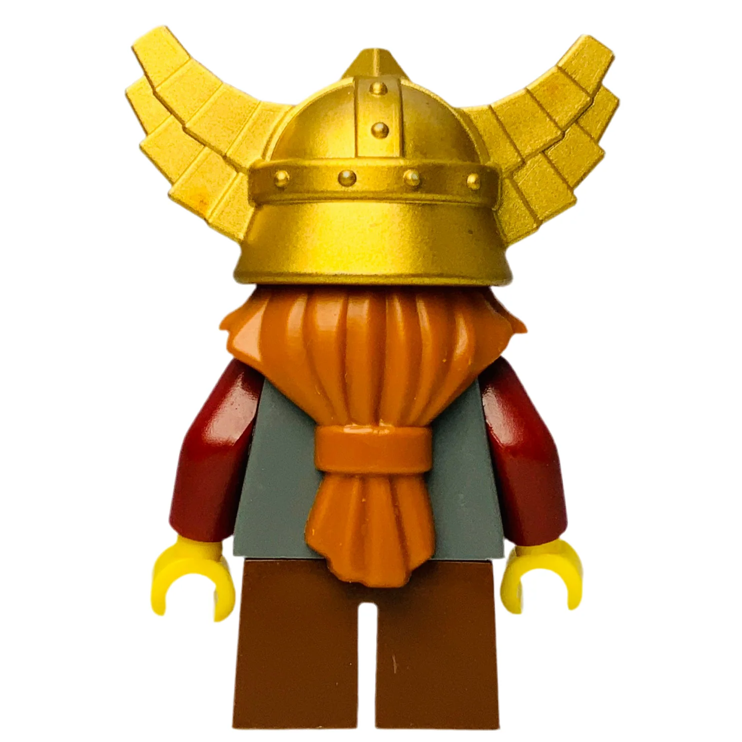 Fantasy Era - Dawrf, Dark Orange Beard, Gold Helmet, cas395 - Image 3