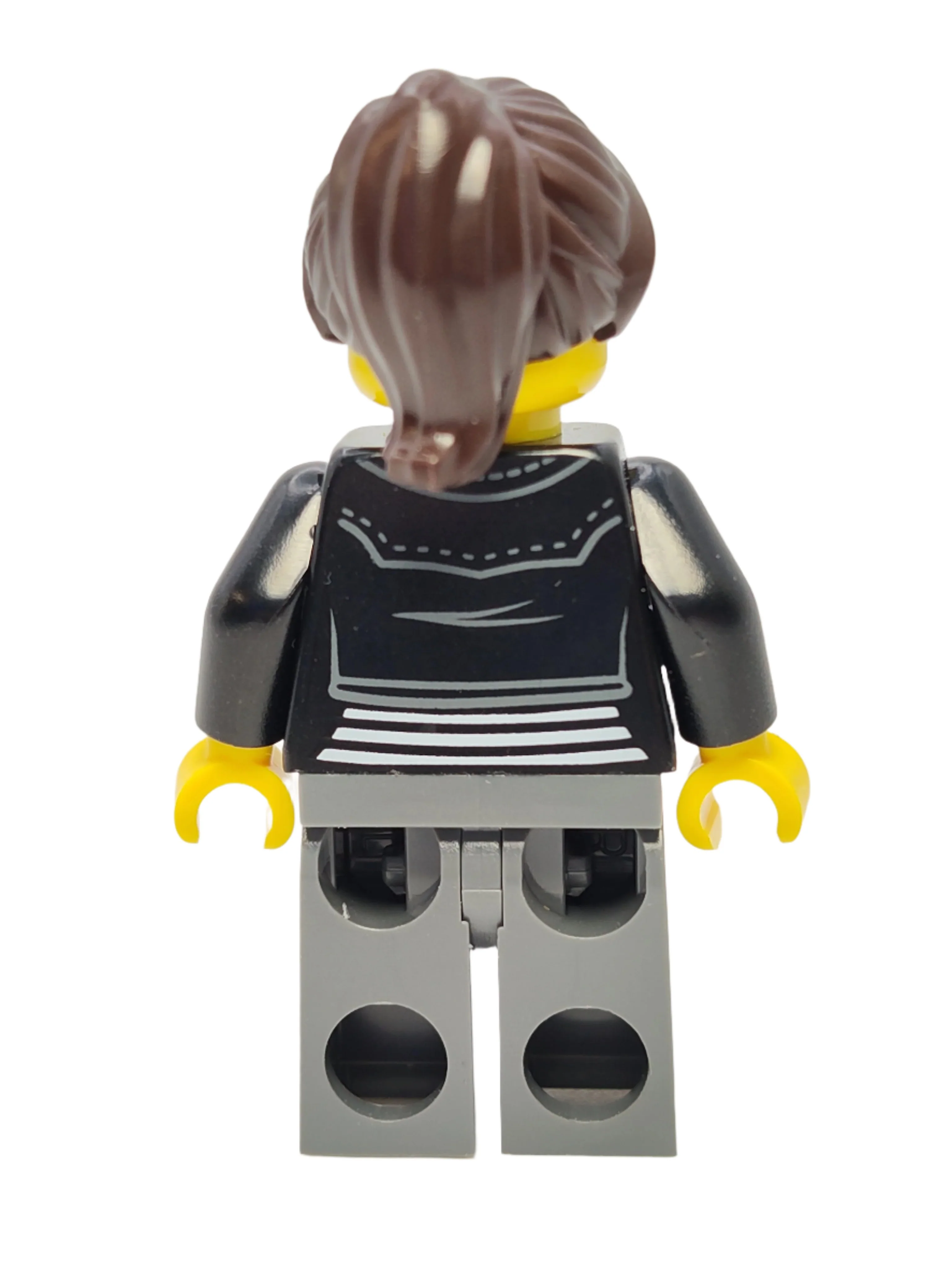 Female with Striped Black and White Shirt, twn391 - Image 3