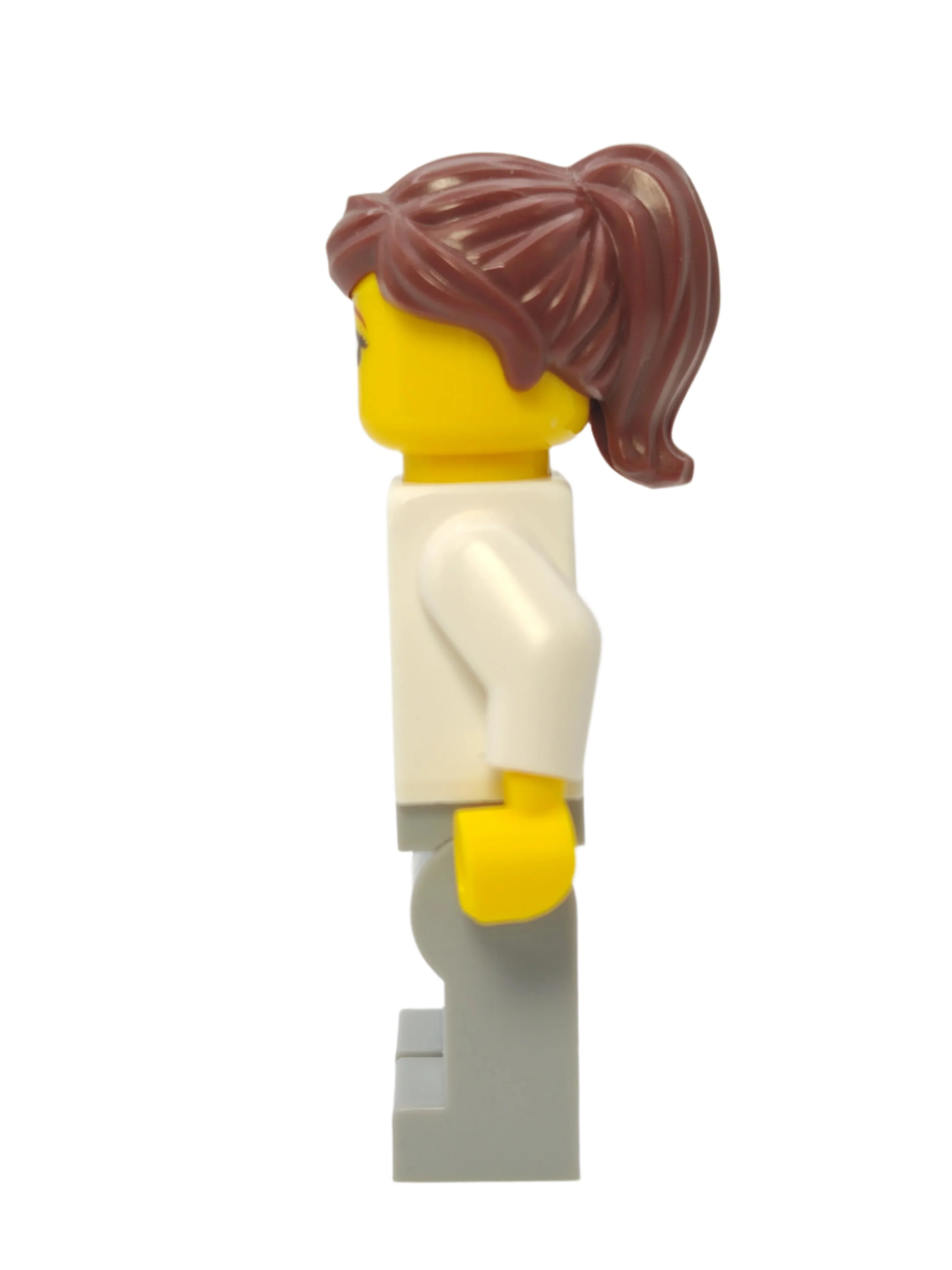 Fire - Female with White Open Jacket over Shirt, cty1252 - Image 2