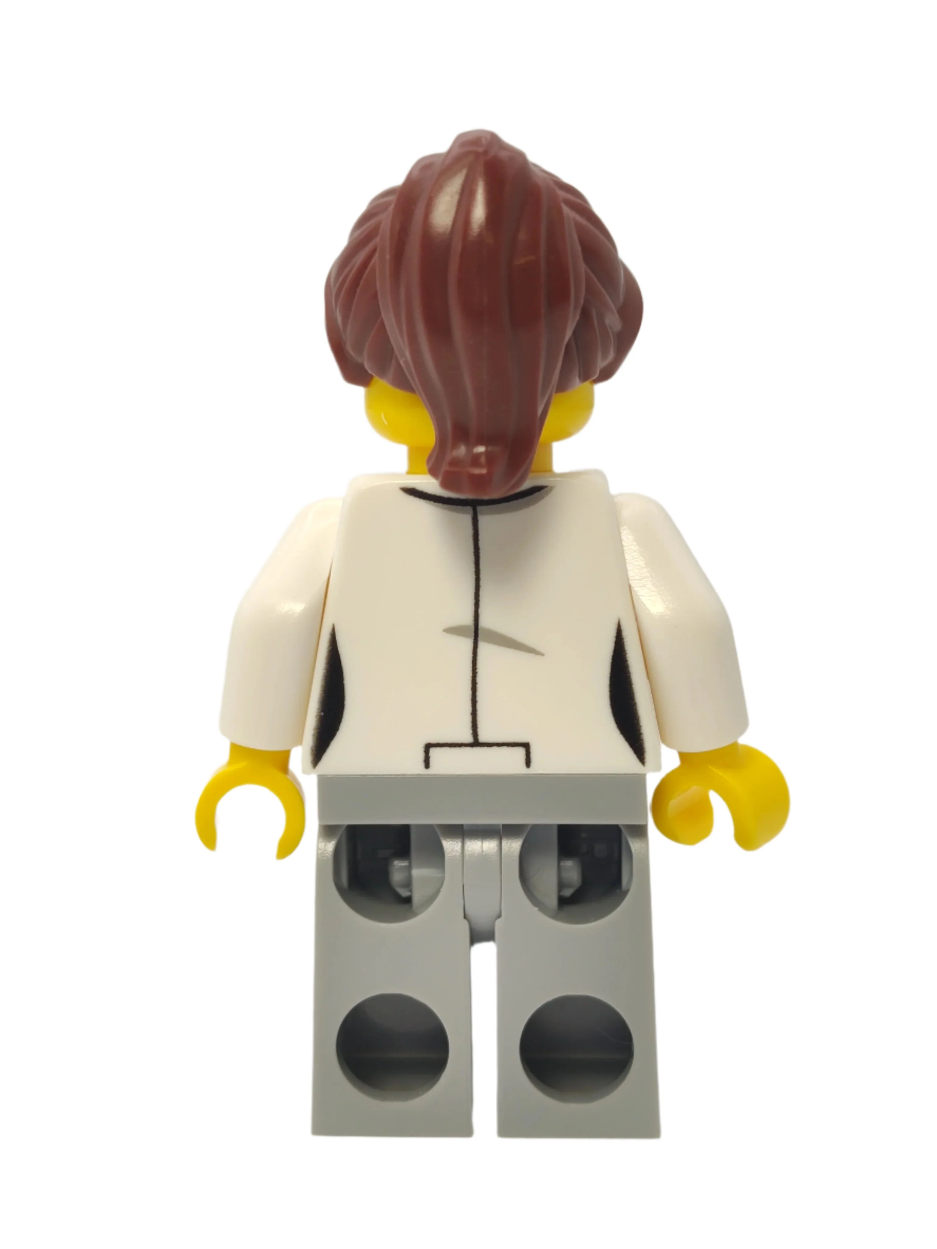 Fire - Female with White Open Jacket over Shirt, cty1252 - Image 3