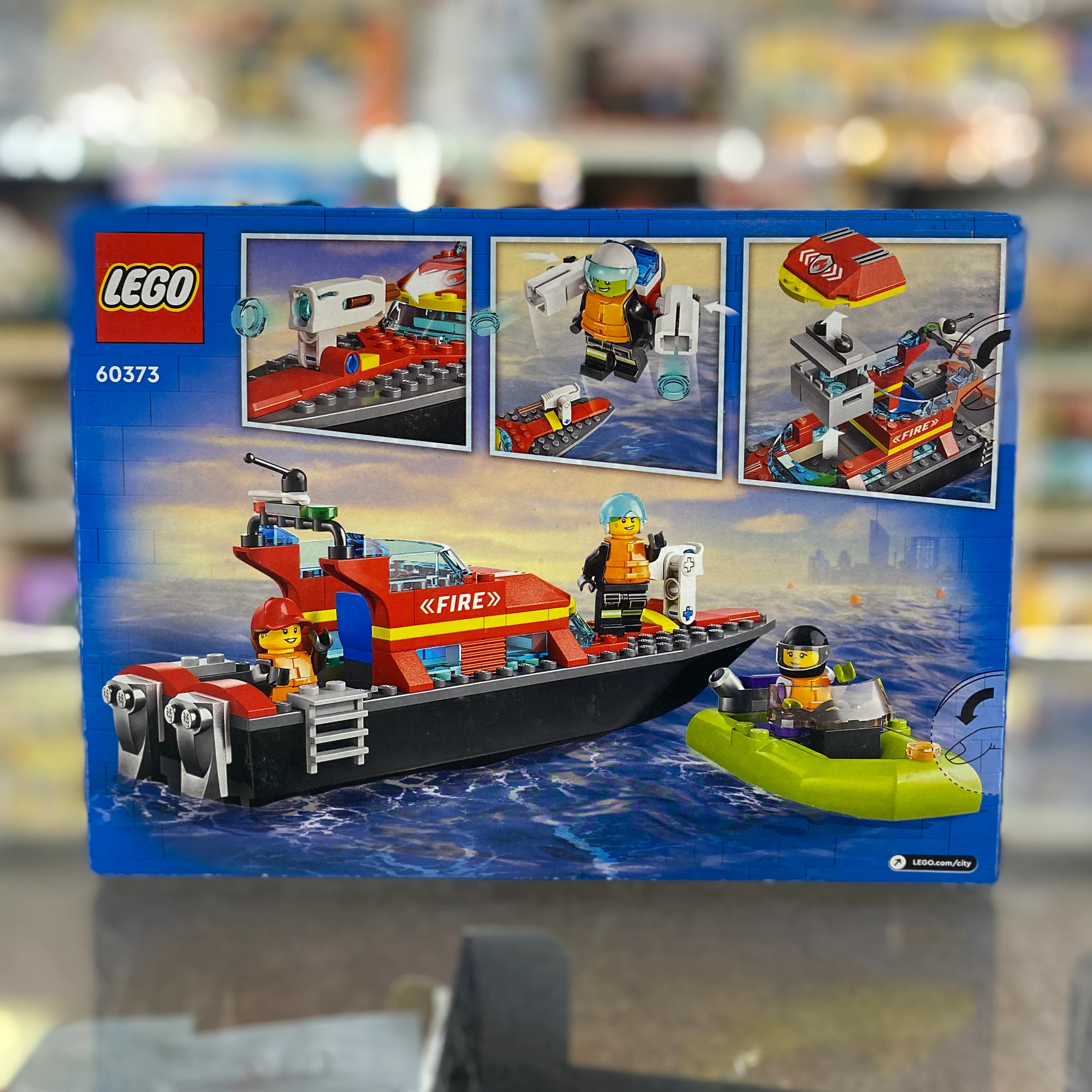 Fire Rescue Boat, 60373 - LEGO® City Set - Image 2