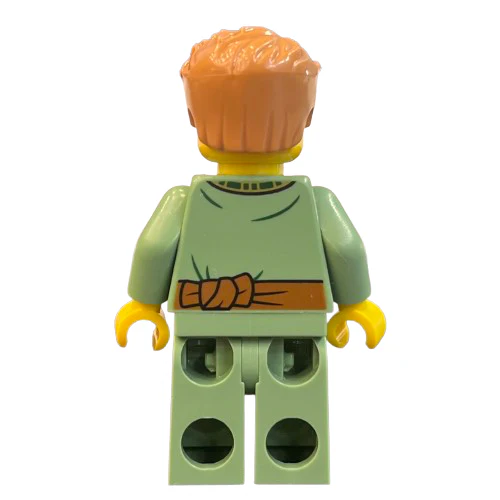 Fisherman - Sand Green Tunic, njo0991 - LEGO® Ninjago Minifigure - Image 4