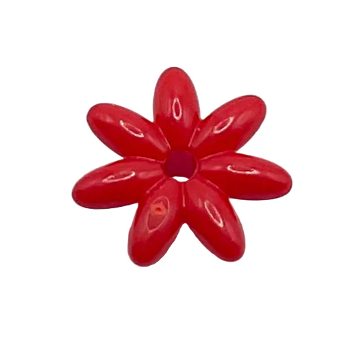 Friends Accessories Flower with 7 Thin Petals and Pin, Part# 93081e - Image 3