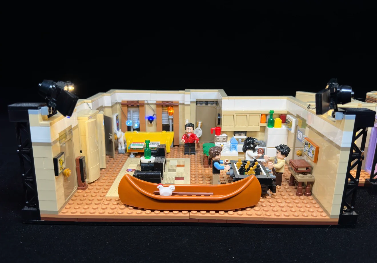 Friend's Apartment 10292 Custom Lighting Kit for LEGO® Set - Image 2