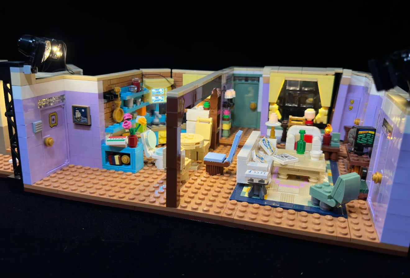 Friend's Apartment 10292 Custom Lighting Kit for LEGO® Set - Image 3