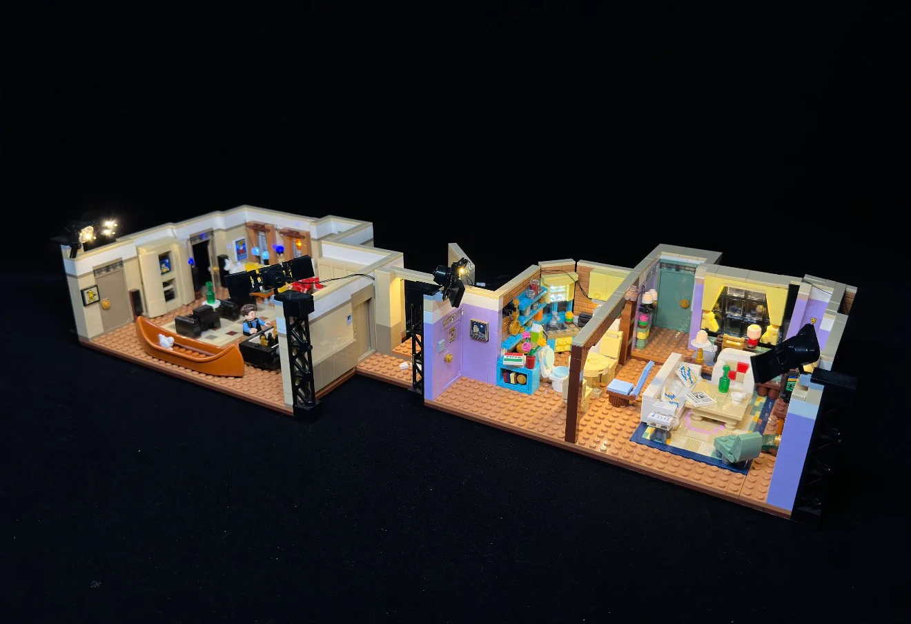 Friend's Apartment 10292 Custom Lighting Kit for LEGO® Set - Image 6