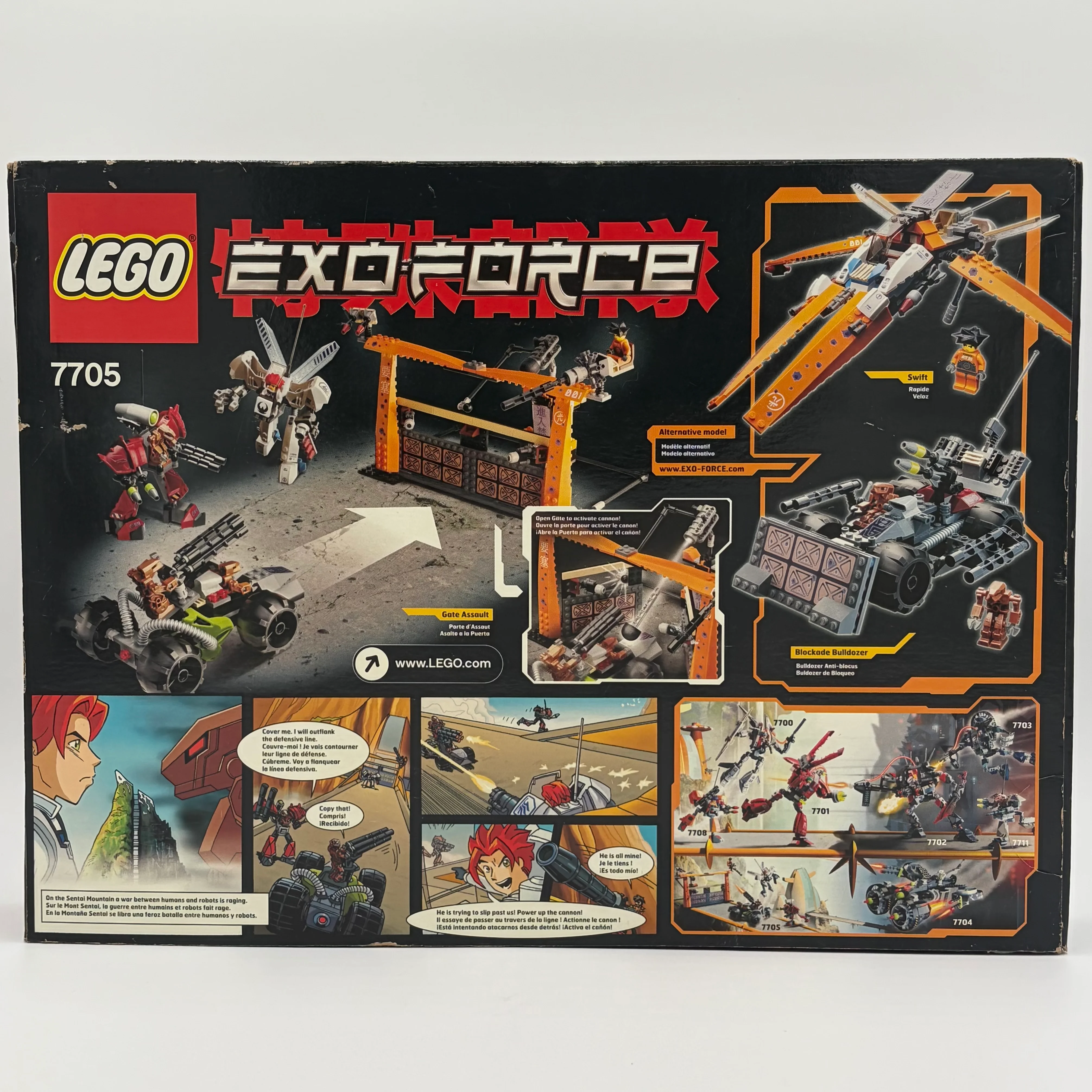 Gate Assault, 7705 - LEGO® Exo-Force Set - Image 2