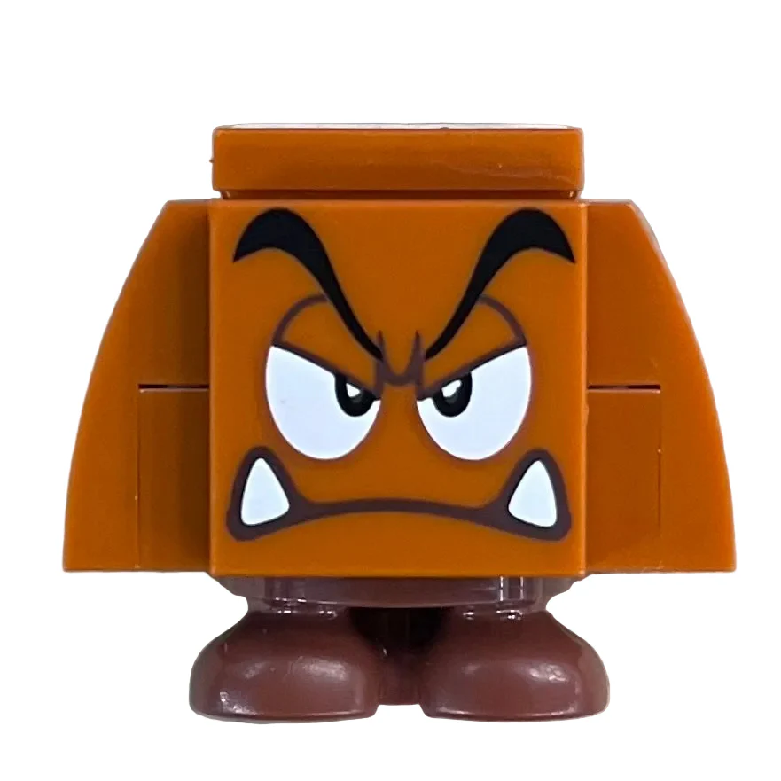 Goomba - Angry, mar0229 - LEGO® Super Mario Minifigure