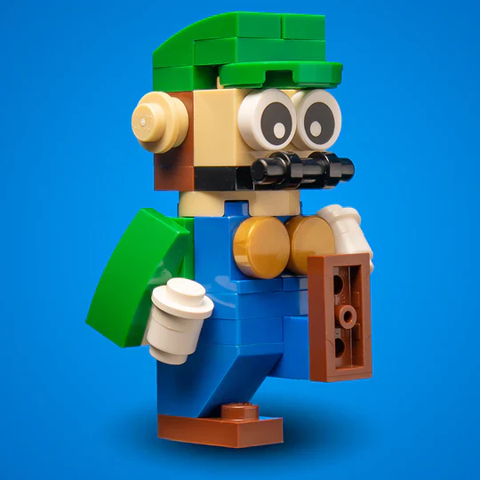Green Plumber Building Figure - Image 2
