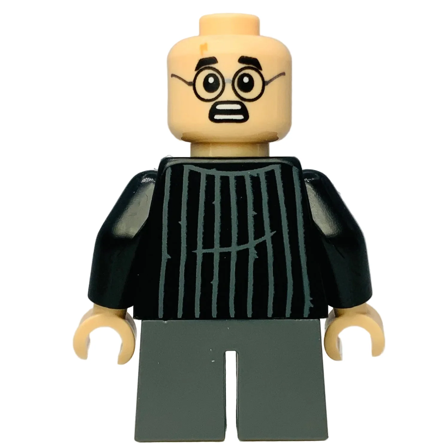 Harry Potter- Black Striped Sweater, hp538, LEGO® Harry Potter™ Minifigure - Image 3