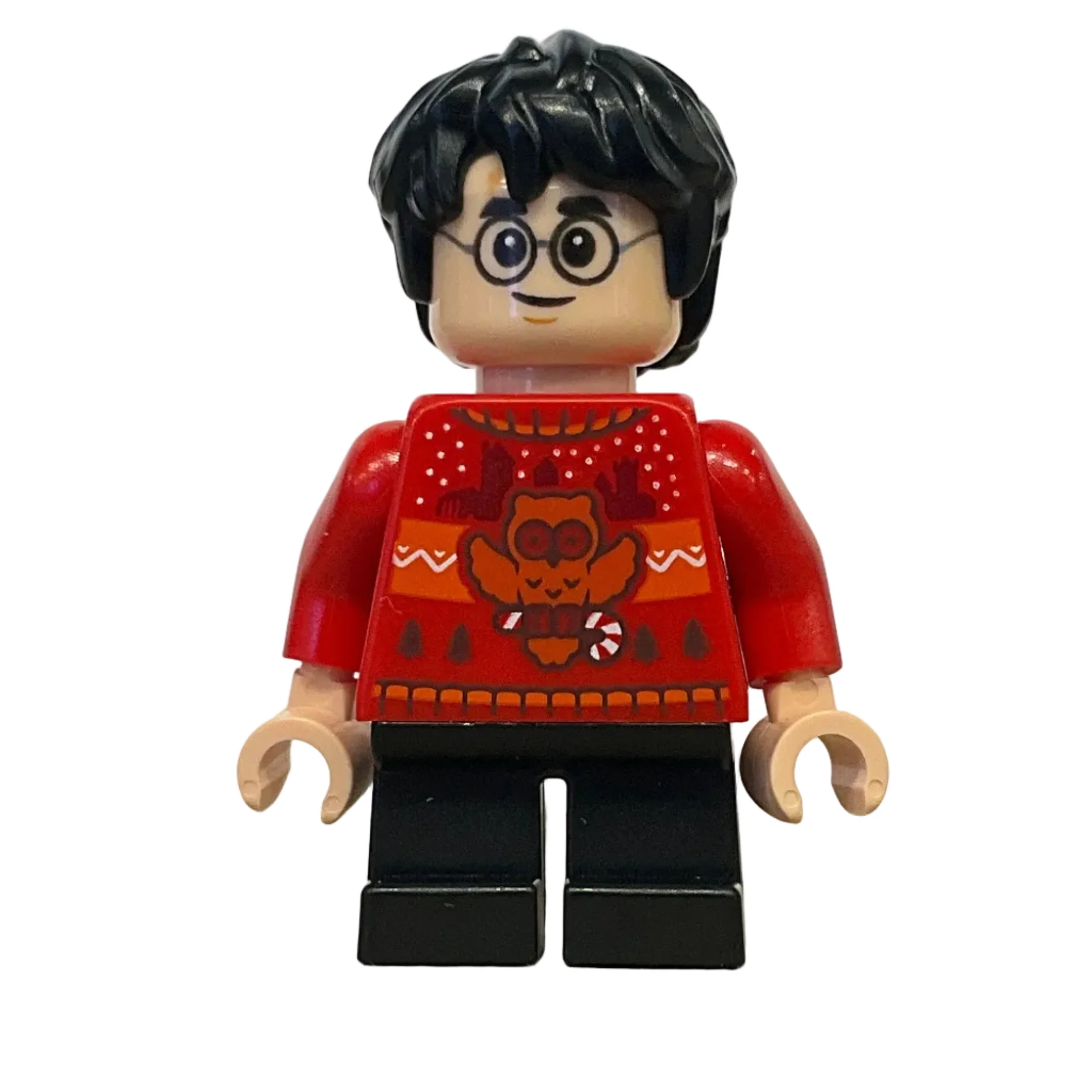 Harry Potter - Red Holiday Sweater, hp589- LEGO® Harry Potter