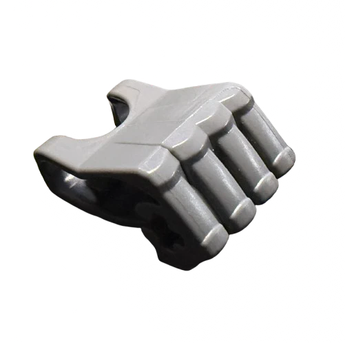Hero Factory Fist with Axle Hole - 4 Fingers, Part# 93575 - Image 3