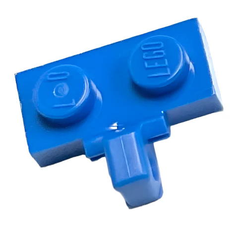 Hinge Plate 1 x 2 Locking with 1 Finger on Side with Bottom Groove, Part# 44567a - Image 2