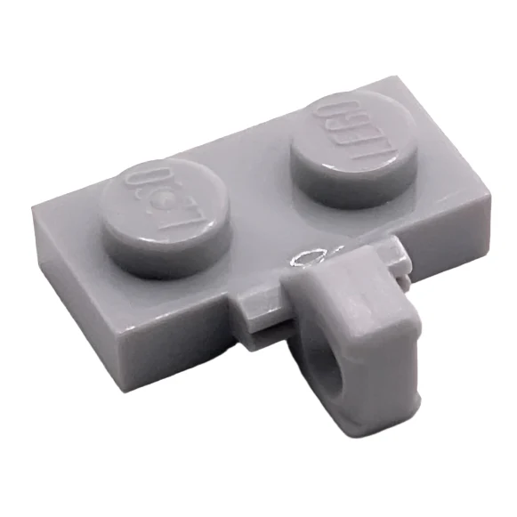 Hinge Plate 1 x 2 Locking with 1 Finger on Side without Bottom Groove, Part# 44567b