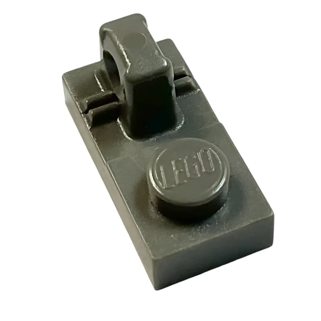 Hinge Plate 1 x 2 Locking with 1 Finger on Top, Part# 30383 - Image 3