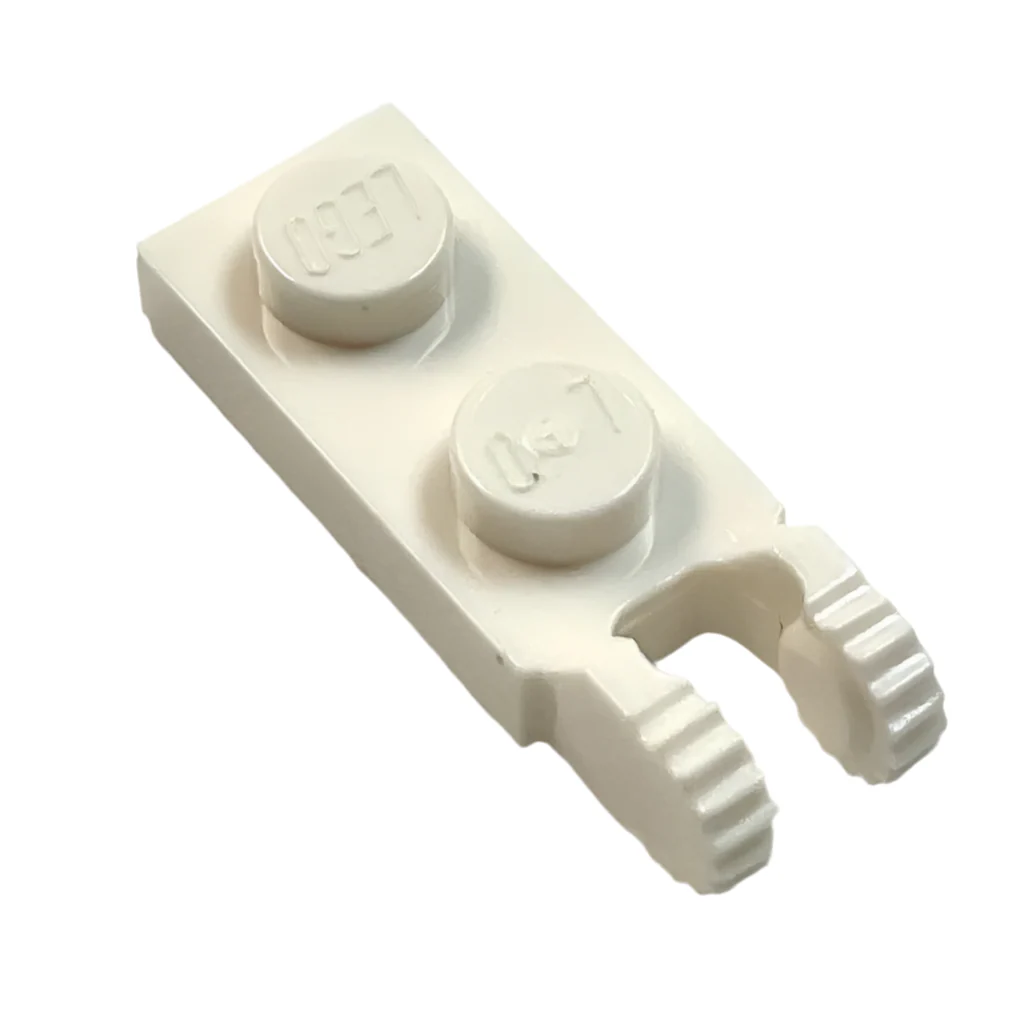 Hinge Plate 1 x 2 Locking with 2 Fingers on End, Part# 44302 - Image 5