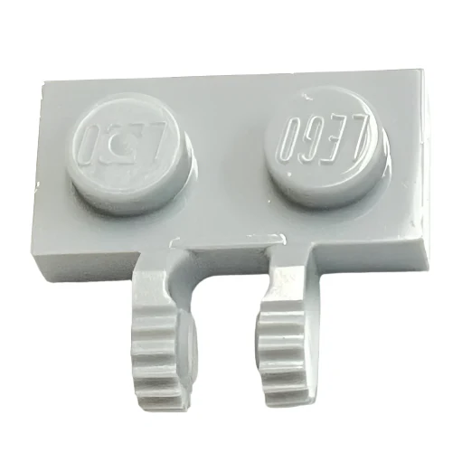 Hinge Plate 1 x 2 Locking with 2 Fingers on Side, Part# 60471 - Image 2