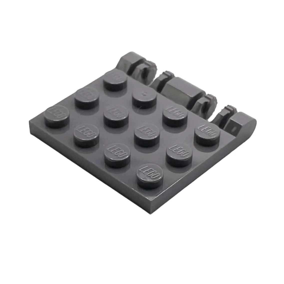 Hinge Plate 3 x 4 Locking Dual 2 Fingers, Part# 44570 - Image 2