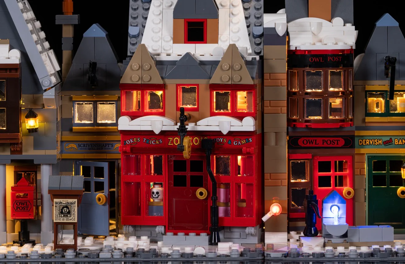 Hogsmeade Village Collector's Edition 76457 Custom Lighting Kit for LEGO® Set - Image 7