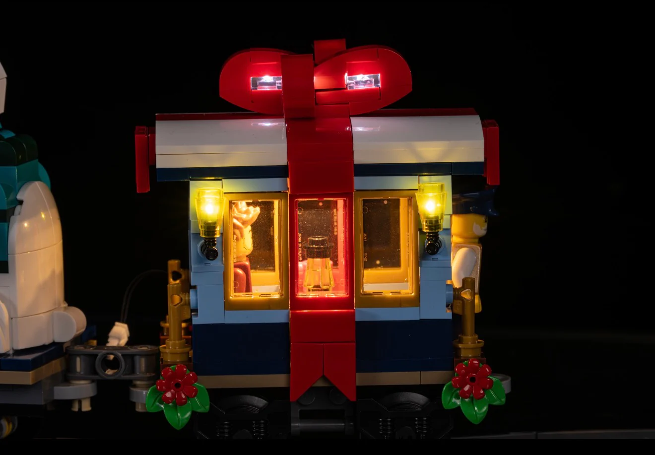 Holiday Express Train 10361 Custom Lighting Kit for LEGO® Set - Image 13