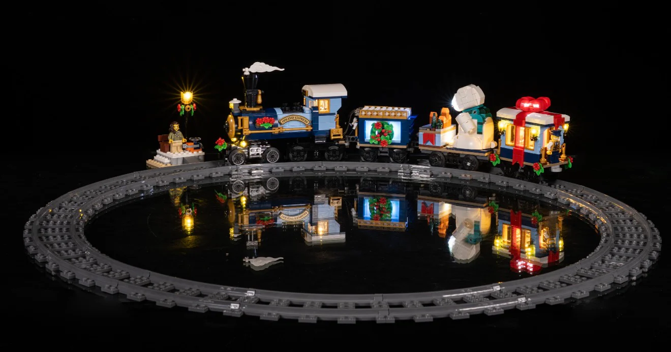 Holiday Express Train 10361 Custom Lighting Kit for LEGO® Set - Image 6