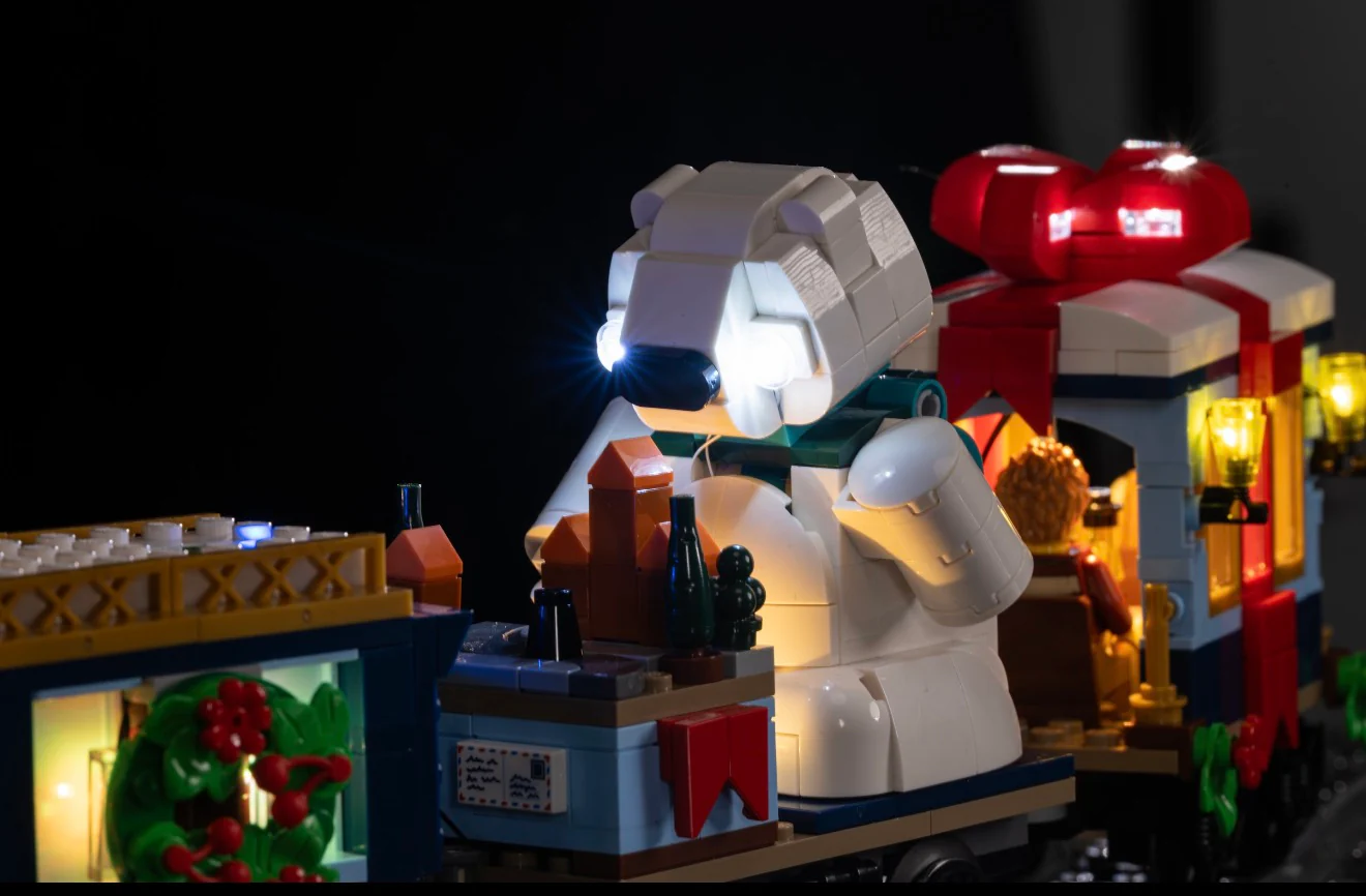 Holiday Express Train 10361 Custom Lighting Kit for LEGO® Set - Image 9