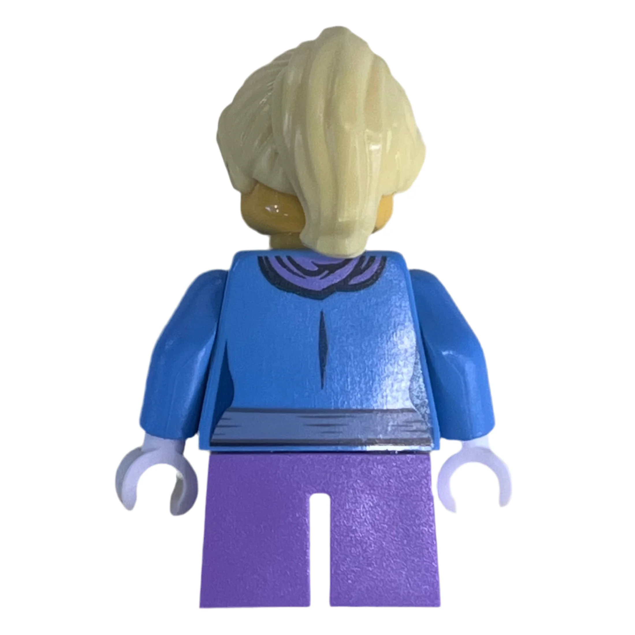 Holiday- Jacket with Light Purple Scarf and Ponytail, hol066 - Image 2
