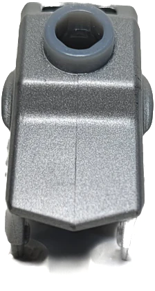 Horse Battle Helmet, Stud on Top, 3 Neck Plates - 89524 - Image 10