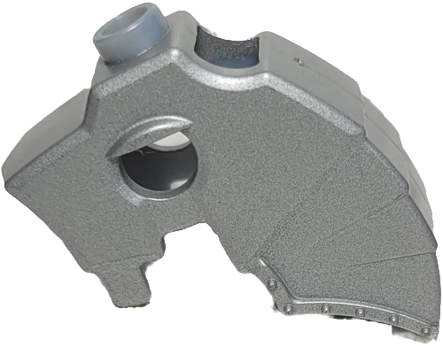 Horse Battle Helmet, Stud on Top, 3 Neck Plates - 89524 - Image 11
