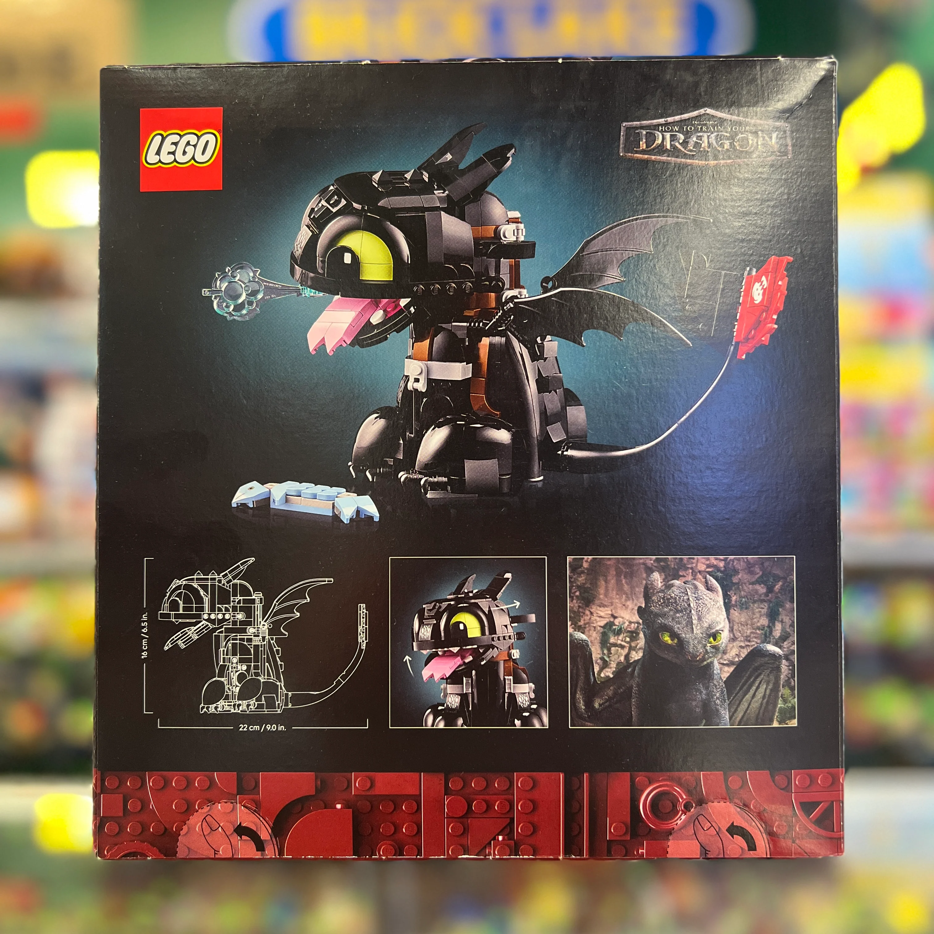 How to Train Your Dragon: Toothless, 10375 - LEGO® Icons Set - Image 2