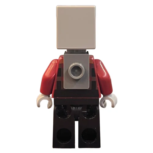 Illager (Pillager) - Narrow Eyes, Dark Bluish Gray Neck Bracket, min229 - Image 2