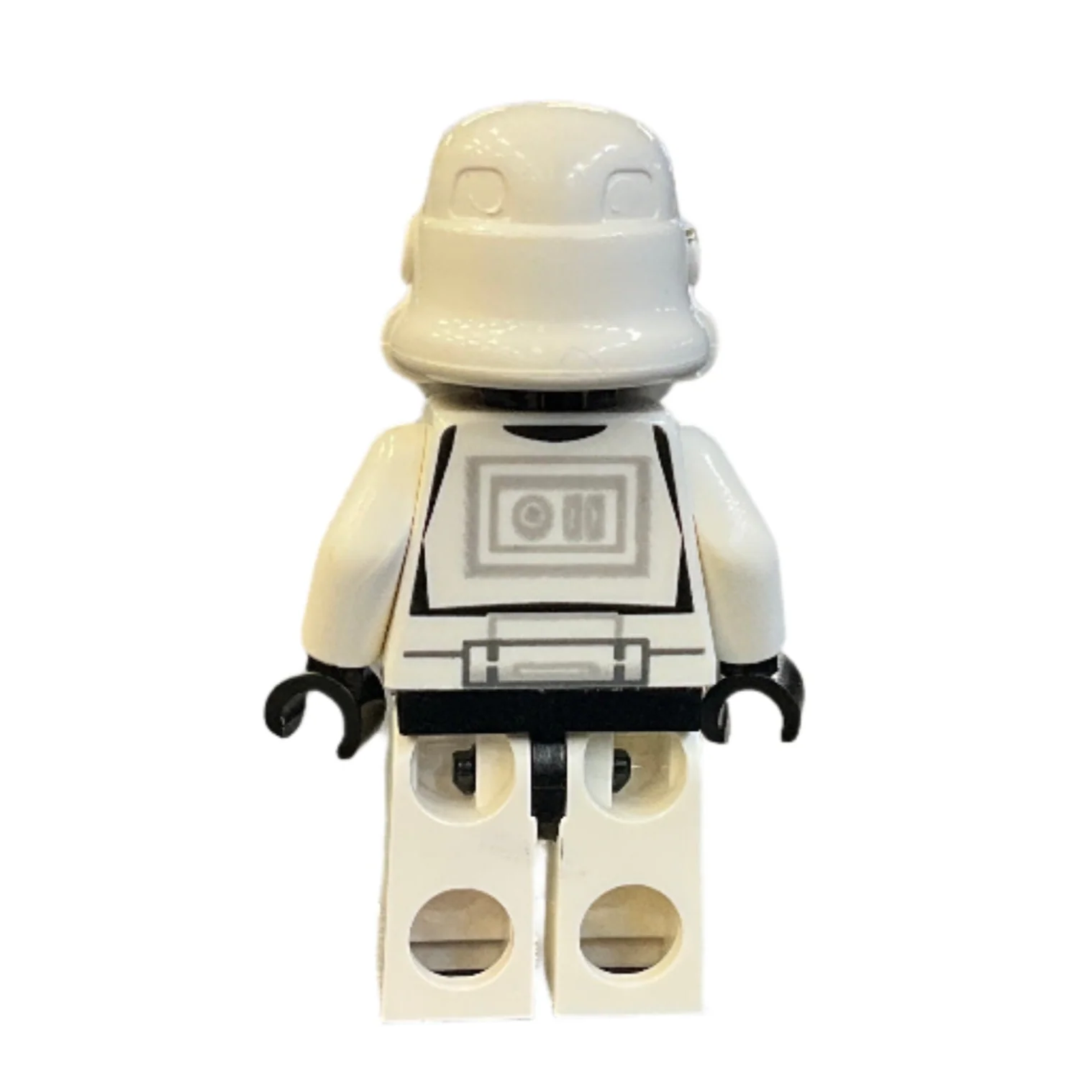 Imperial Stormtrooper Misprint- Black Head, Solid Mouth Helmet, sw0036b, LEGO® Star Wars Minifigure - Image 3