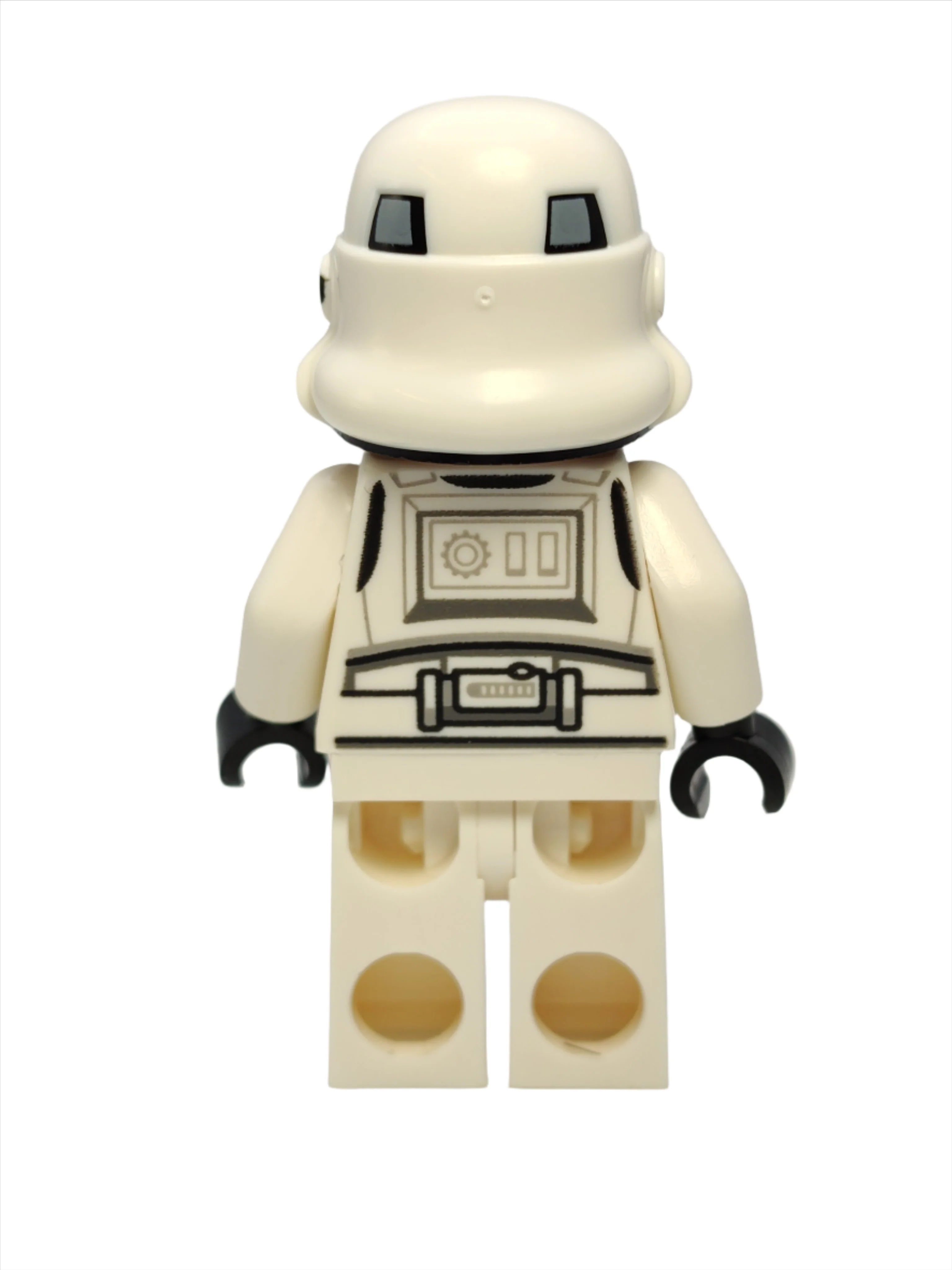 Imperial Stormtrooper - Dual Molded Helmet with Light Bluish Gray Panels on Back, sw1327 - Image 3