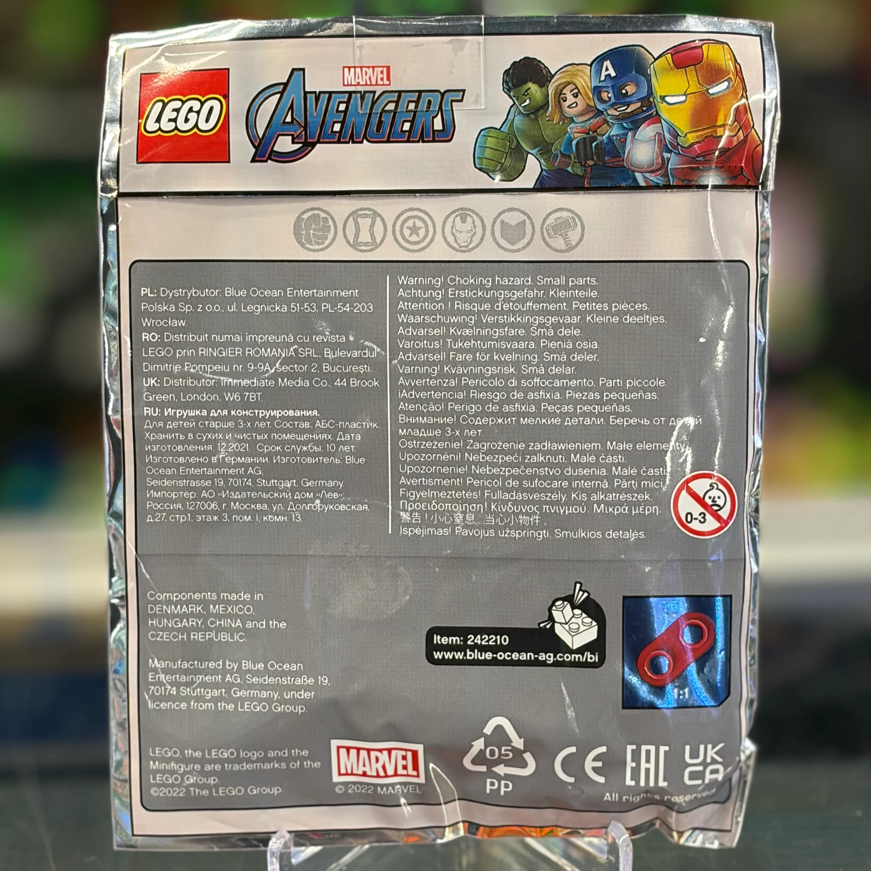 Iron Man Foil Pack #2, 242210 - LEGO® Marvel Set - Image 2