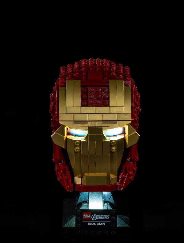 Iron Man Helmet 76165 Custom Lighting Kit for LEGO® Set - Image 4