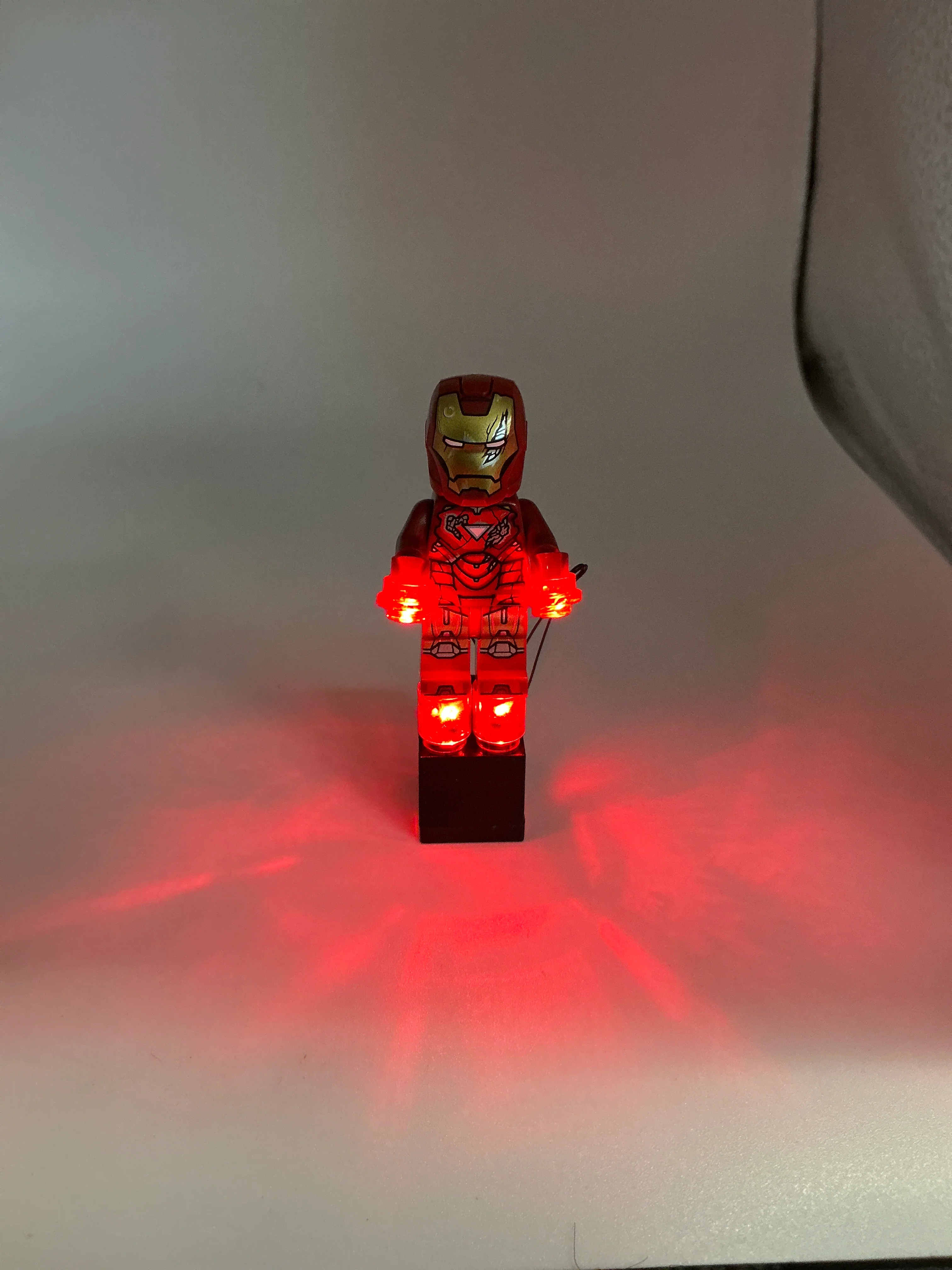 Iron Man Minifigure LED Lights, Battery Operated, LIMB