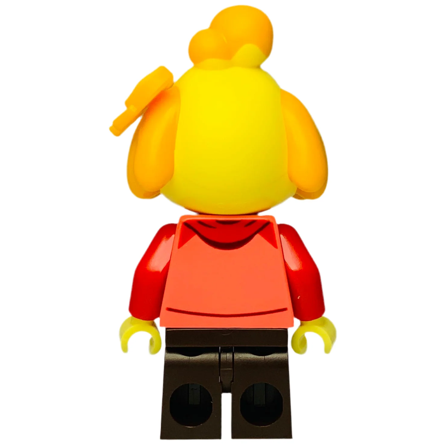 Isabelle - Coral Hoodie, ani014 - LEGO® Animal Crossing Minifigure - Image 3