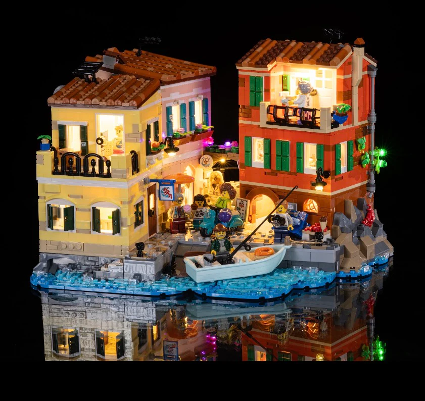 Italian Riviera 21359 Custom Lighting Kit for LEGO® Set
