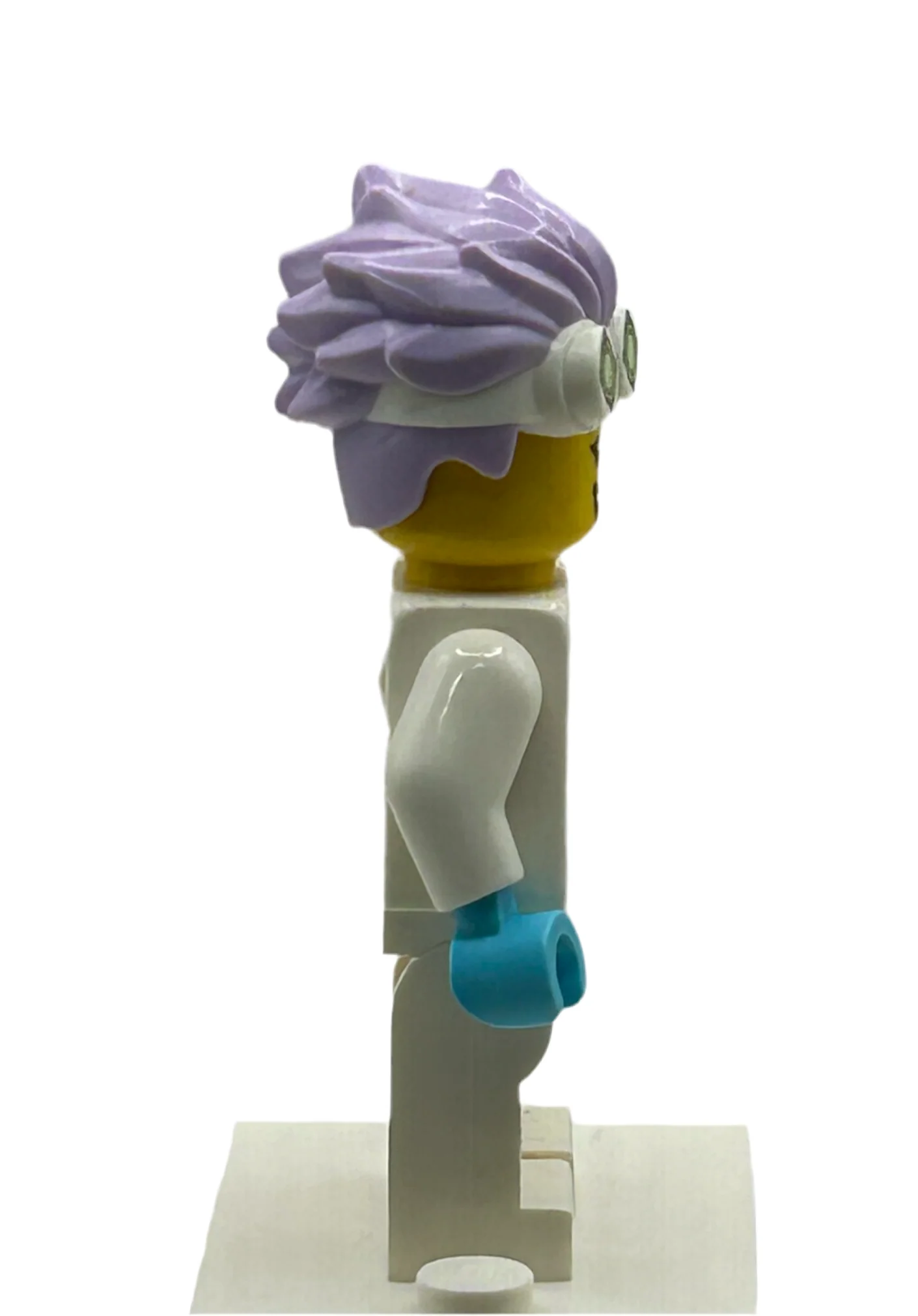 J.B. Watt, Open Mouth Smile/Scared, hs036, LEGO® Hidden Side Minifigure - Image 2