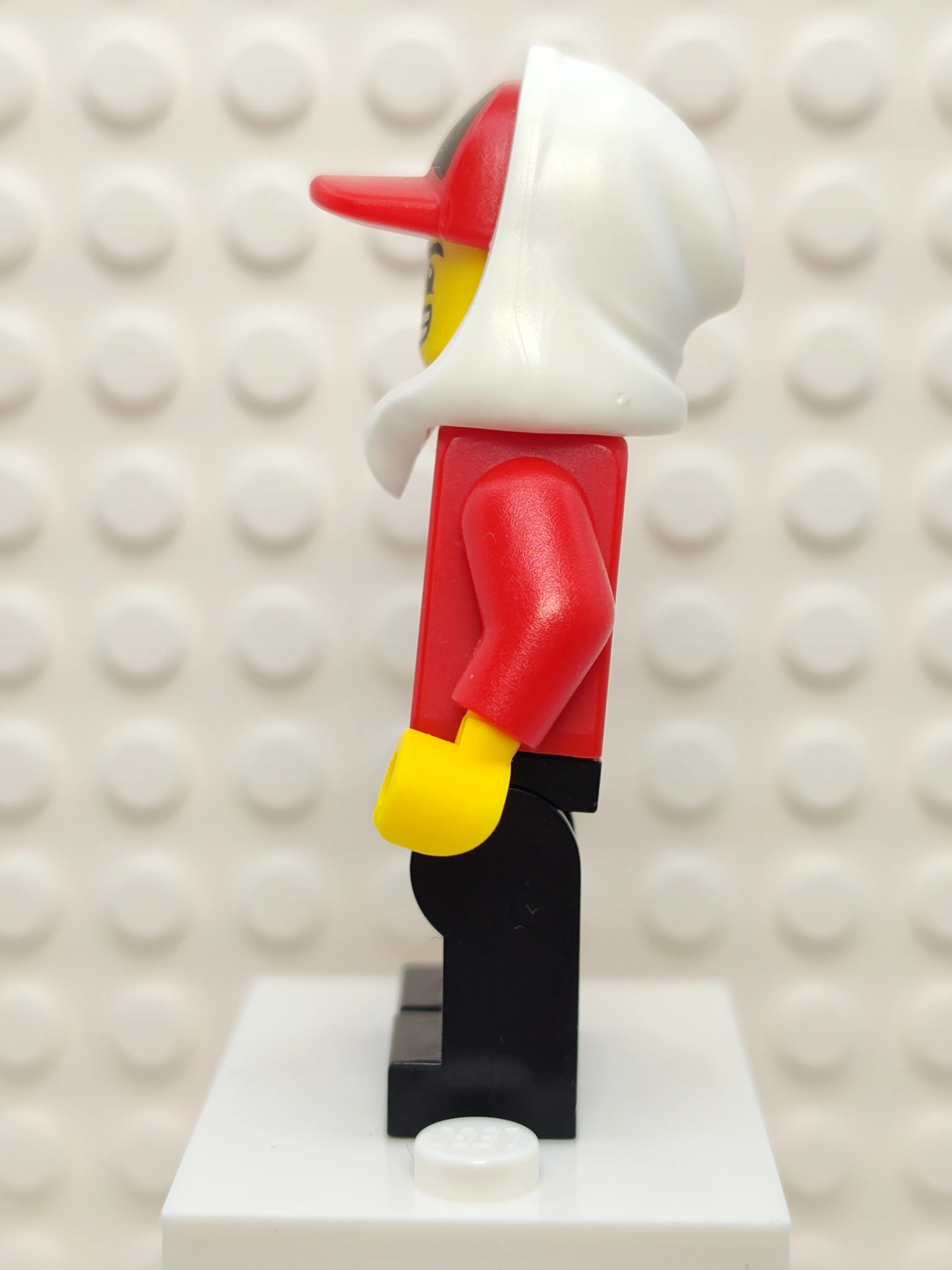 Jack Davids - Red Jacket with Cap, hs001, LEGO® Hidden Side Minifigure - Image 2