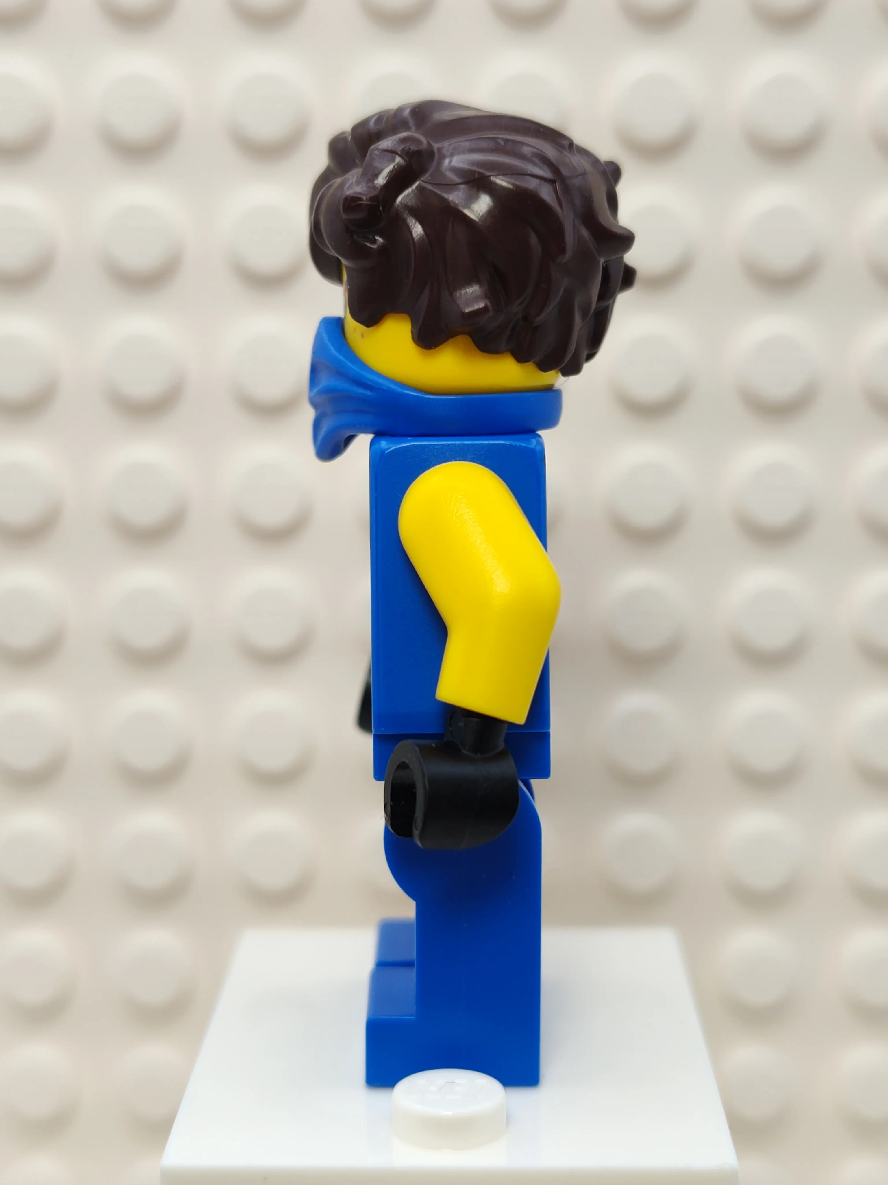 Jay - Legacy, Ninjago Logogram 'MANTER' on Torso, njo0576 - LEGO® Ninjago Minifigure - Image 2