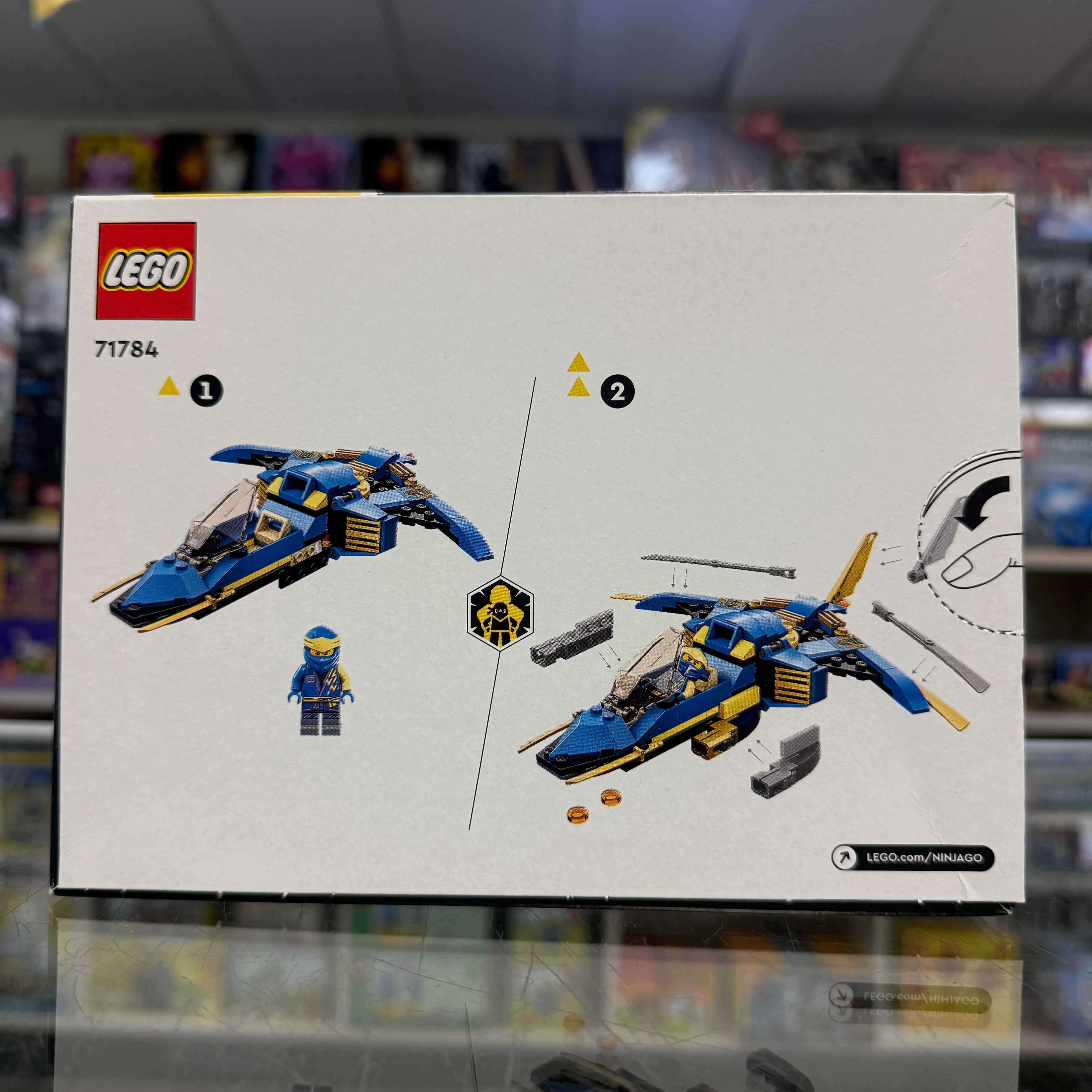 Jay's Lightning Jet EVO, 71784 - LEGO® Ninjago - Image 2