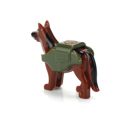K9 Police Dog Officer/ Service Dog for Minifigures, BB90 - Image 4