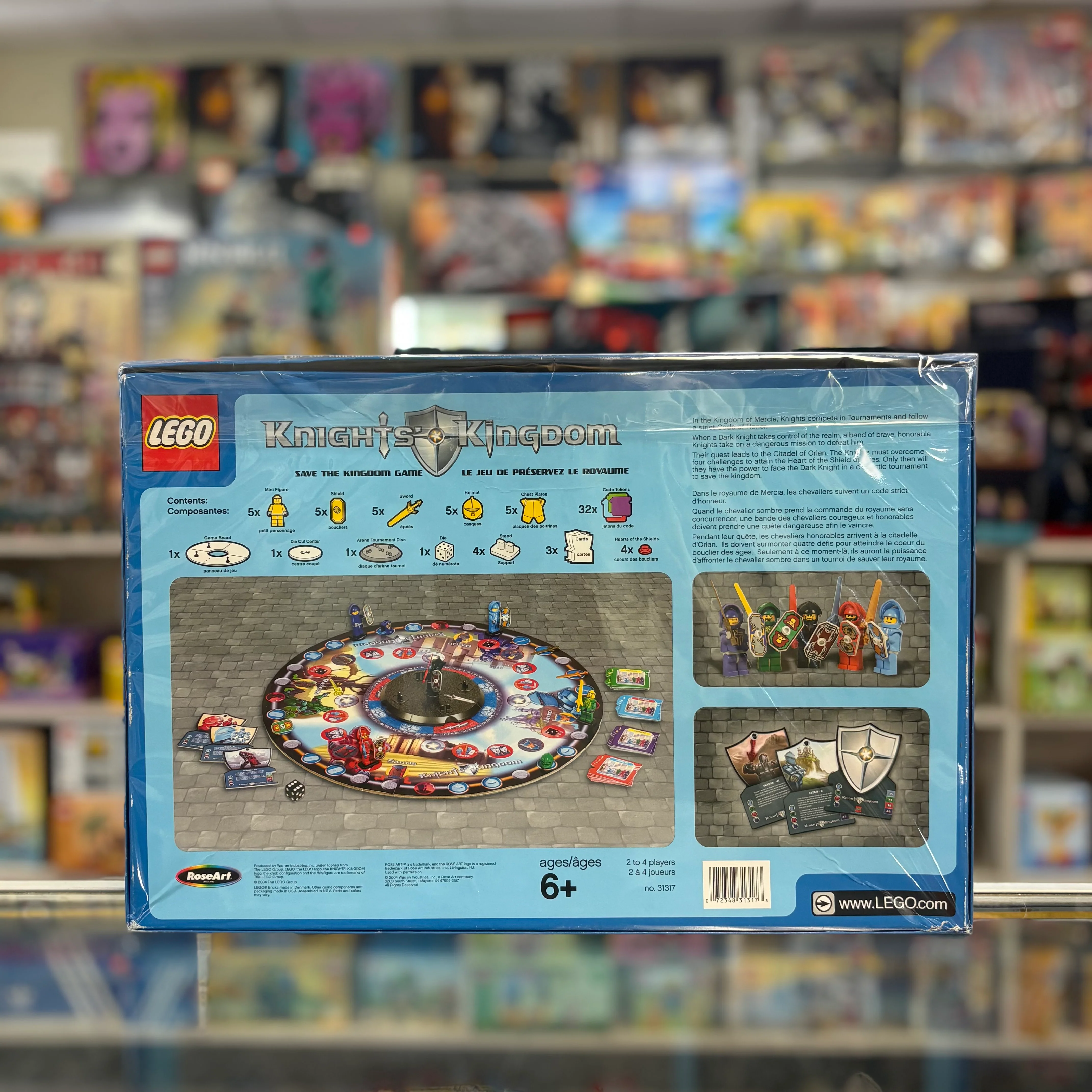 Knights' Kingdom Save the Kingdom Board Game (English Version) with 5 Minifigures, 31317 - Image 2