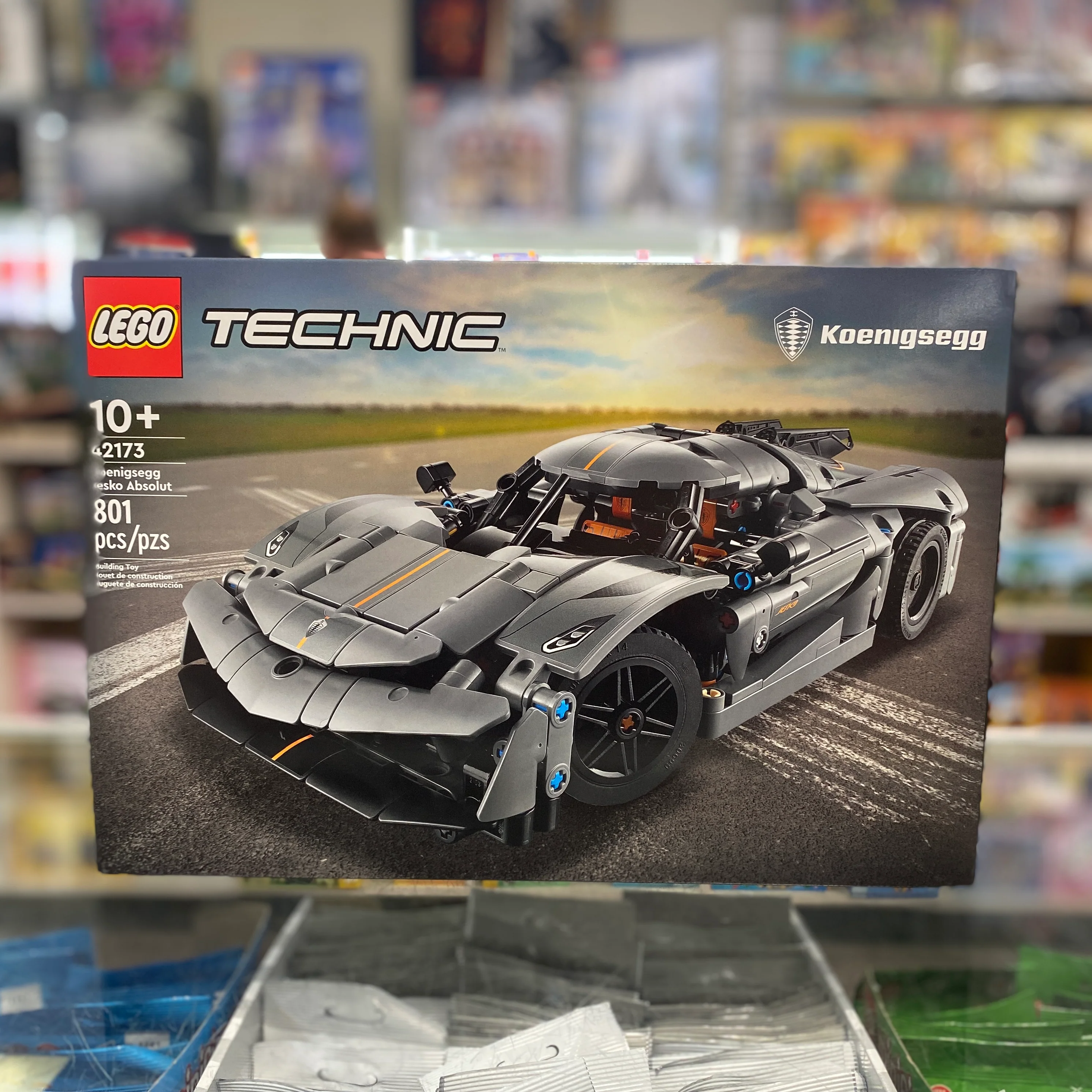 Koenigsegg Jesko Absolut Grey Hypercar, 42173 - LEGO® Technic set