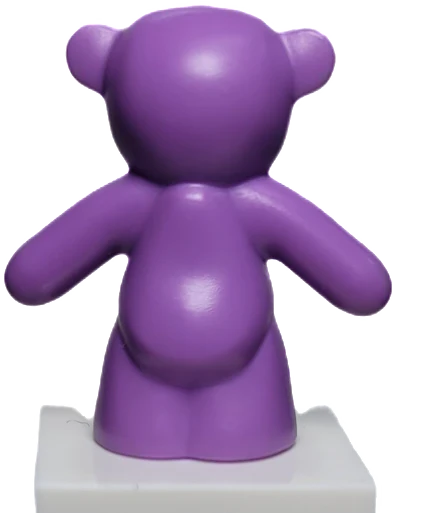 Med Lavender Teddy Bear, 98382pb007 - Image 2