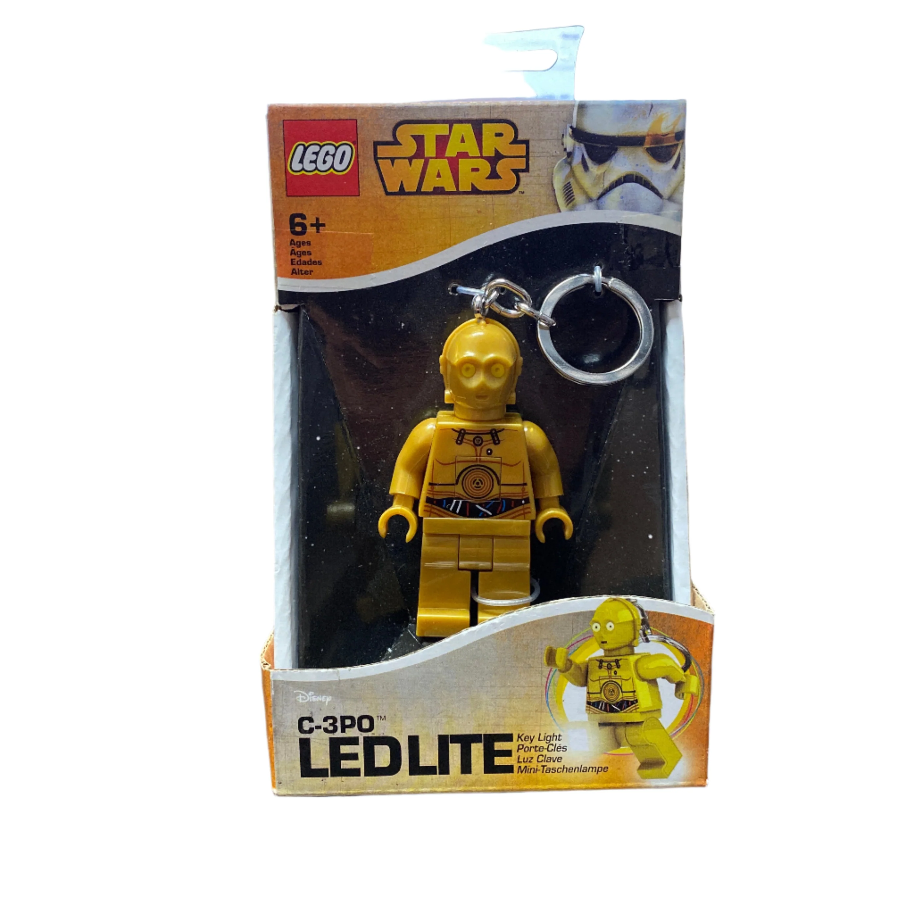 LED Key Light C-3PO Key Chain (LEDLITE),  IQLGL-KE18