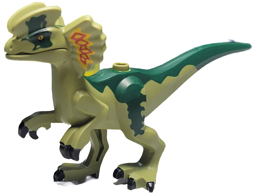 Dilophosaurus with Rubbery Tail, 49413pb02
