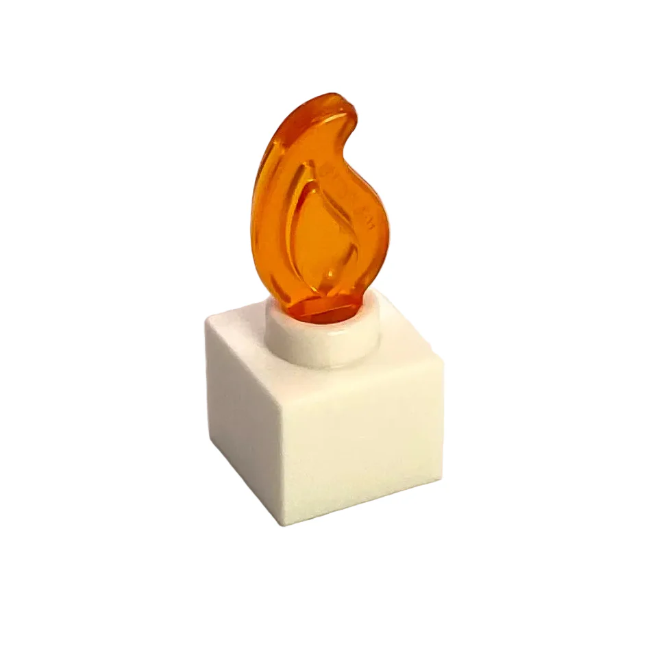 LEGO® Minecraft Candle, Part# 86996 + 37775