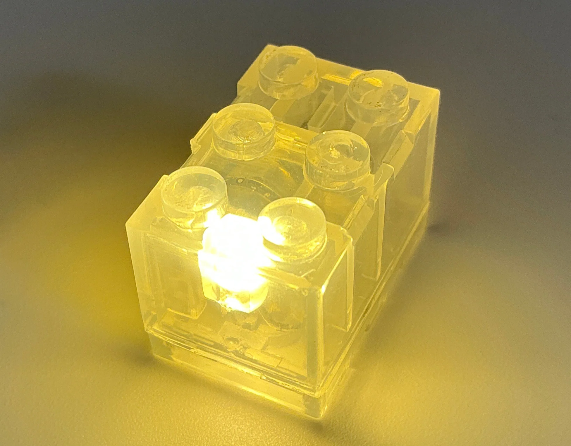 Light-Up 2x3 Brick, Battery Operated, CB2x3 & LB2x3 - Image 2